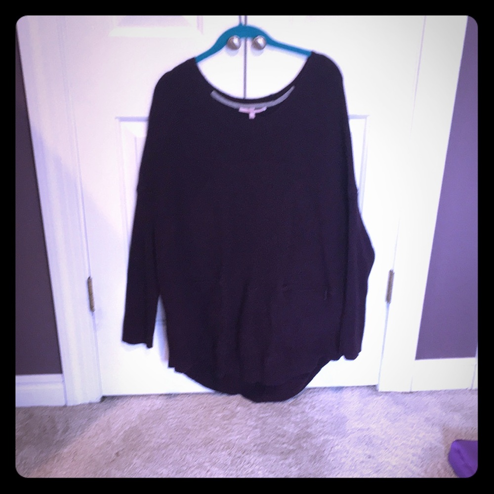 Purple Cozy V.S. scoop sweater